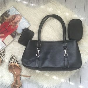 Black satchel